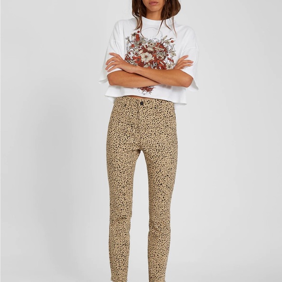 VOLCOM Liberator High Rise Jean Sz 32 - Picture 1 of 8